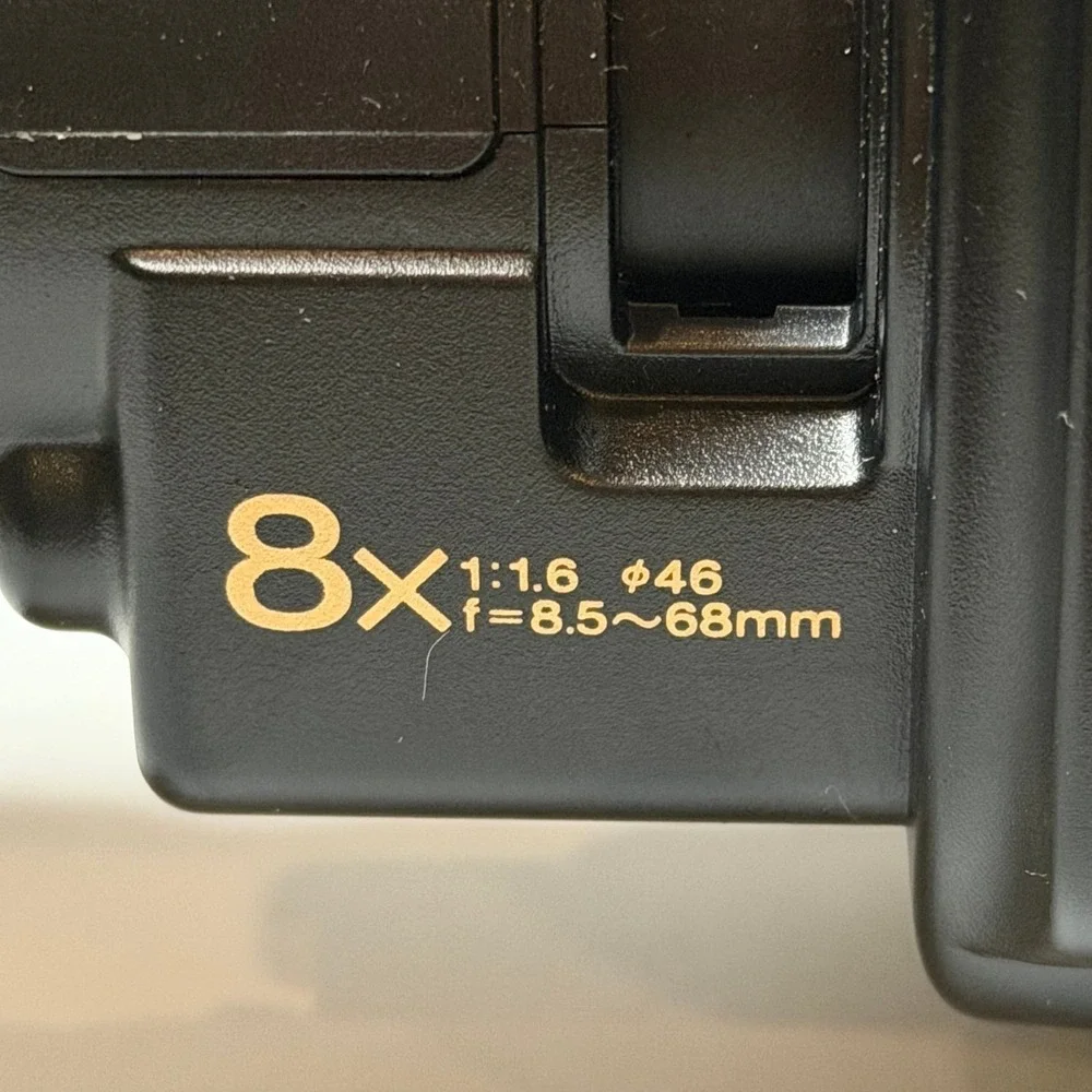 Vintage Sony CCD-F45 Video8 8mm Handycam Camcorder Powers On Case AC Adapter
